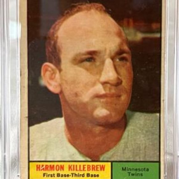 1961 TOPPS HARMON KILLEBREW #80 CSG 3.5 - Picture 2 of 3